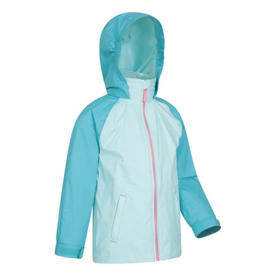 Mountain Warehouse Childrens/Kids Torrent II Wasserdichte Jacke (hellblau) - Image 4