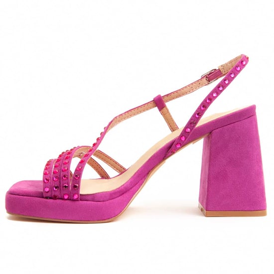 Montevita Absatzsandale Festsand2 in Fuchsia - Image 5