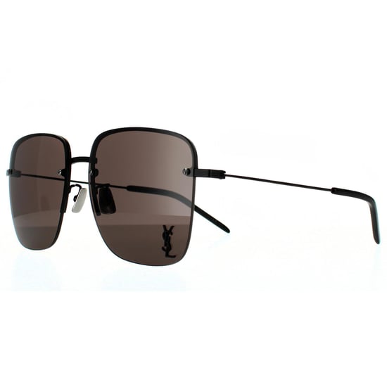 Saint Laurent Square Damen Schwarz Grau Sonnenbrille - Image 2