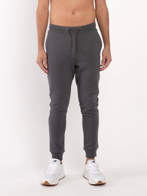 Luke 1977 Men's Hills Angels Cuffed Joggers in Charcoal