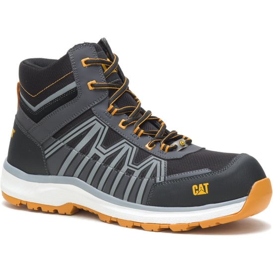 Caterpillar Charge PU/Mesh/TPU Schwarz/Orange Wanderschuhe - Image 1