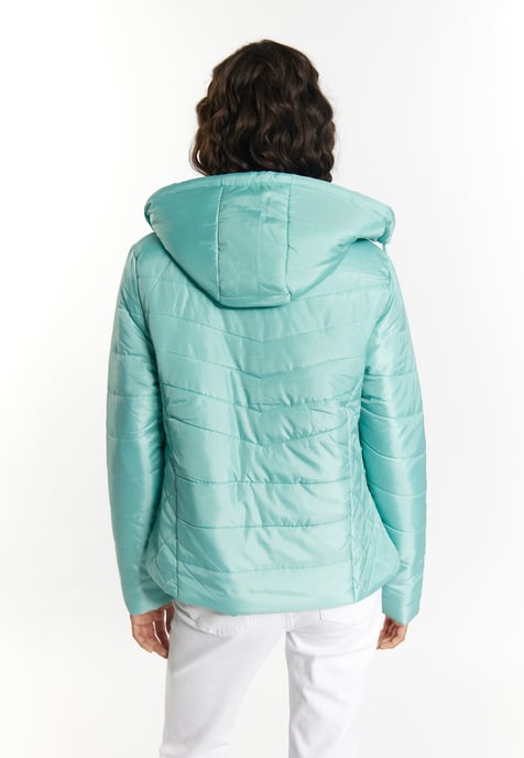 Mymo Leicht wattierte Jacke Damen Lagune Minze - Image 4