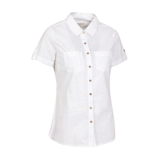 Mountain Warehouse Womens/Ladies Coconut Short-Sleeved Shirt (White)