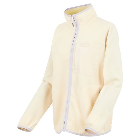Regatta - "Lilana" Fleecejacke Durchgehender Reißverschluss für Damen (Helles Vanillegelb/Distel Lila) - Image 3