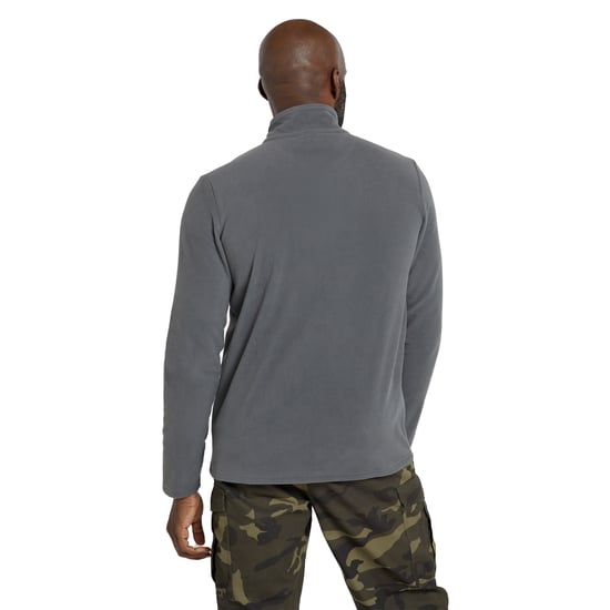 Mountain Warehouse Herren Camber II Half Zip Fleece Top (Grau) - Image 2