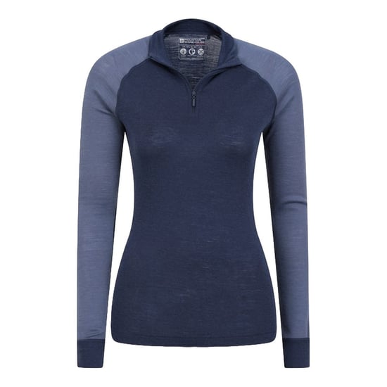 Mountain Warehouse - Thermo-Top Reißverschluss für Damen (Marineblau) - Image 3