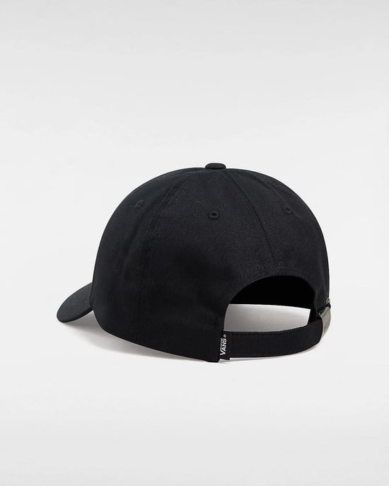 VANS Paxton gebogene Rechnung Jockey Hut in schwarz - Image 3