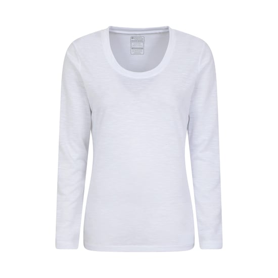 Mountain Warehouse - "Agra" Oberteil für Damen Langärmlig (Weiß) - Image 1
