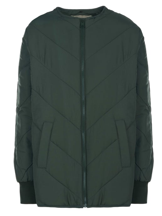 Zadig Voltaire Kidea Coton Lave Eagle Jacke Khaki - Image 5