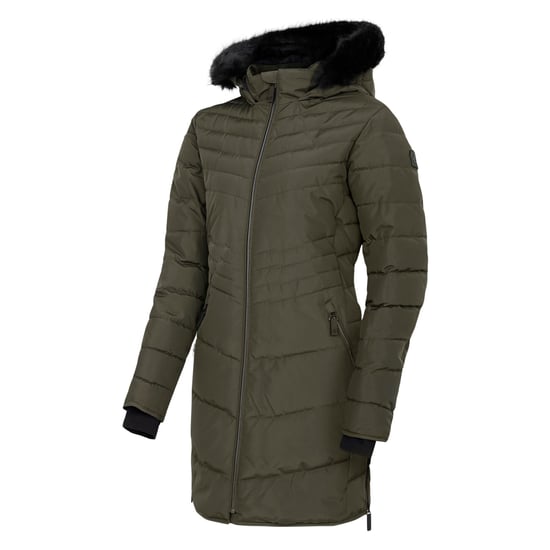 Dare 2B Womens/Ladies Striking IIII Mid Length Padded Jacket (Dark Khaki)