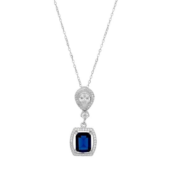 Orphelia 'Enora' Women's 925 Sterling Silver Set: Necklace + Earrings + Ring - Silver SET-7426/SA