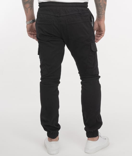 Rock Creek Cargohose Schwarz