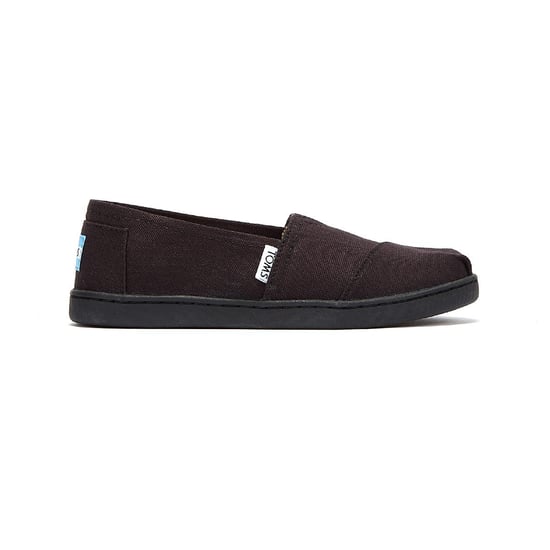 Jungen Mädchen TOMS Alpargata Jugend Schwarz / Schwarz Espadrilles - Image 5