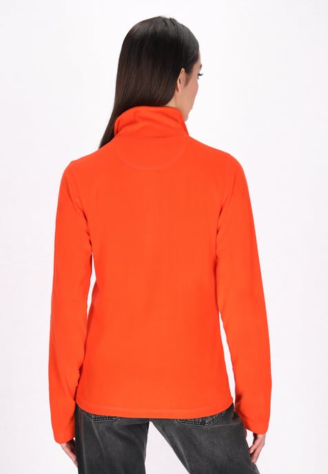 Mymo Fleecepullover Damen orange - Image 4
