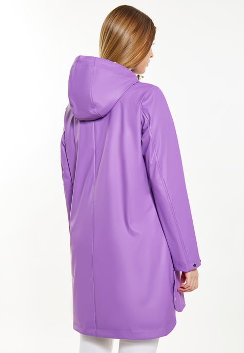 Schmuddelwedda Regenmantel Damen lila - Image 4