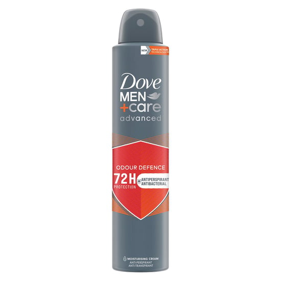 Dove Anti-Perspirant Men+Care Advanced Anti-Bac Odour Defence 72H Deo, 200ml, 6 PacK