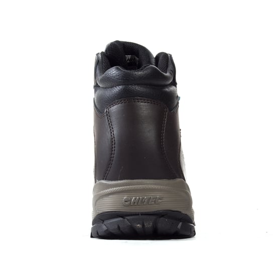 Hi-Tec Eurotrek Lite Waterproof Kunstleder Herren Wanderstiefel In Dunkelschokolade - Image 5