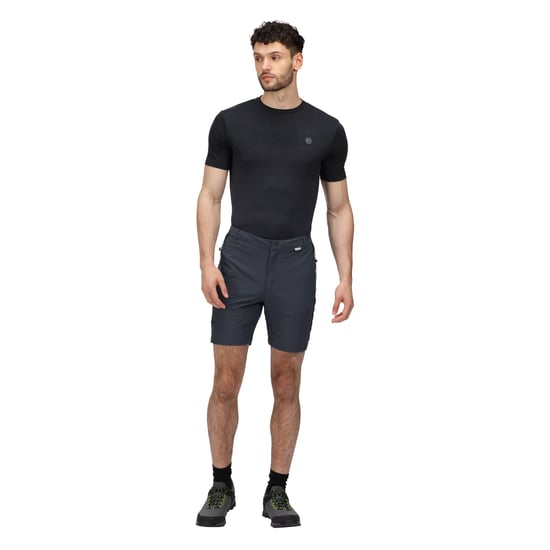 Regatta Mens Mountain II Shorts (India Grey/Black)