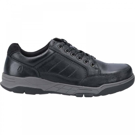 Hush Puppies Herren Finley Lederschuhe (Schwarz) - Image 3