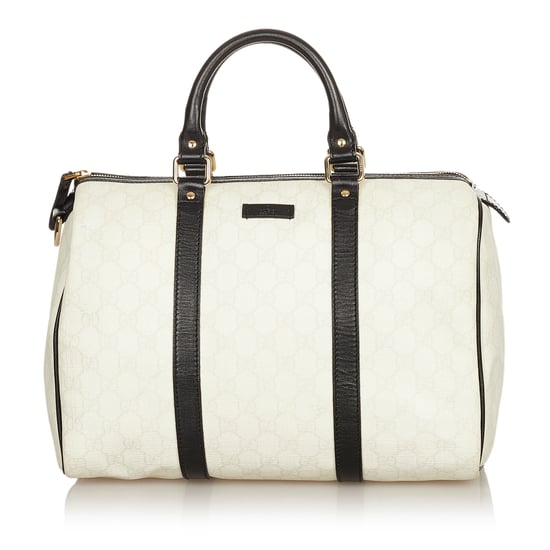 Vintage Gucci GG Supreme Joy Boston Bag White - Image 1