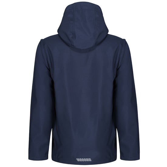 Regatta Mens Erasmus 4 In 1 Soft Shell Jacket (Navy)