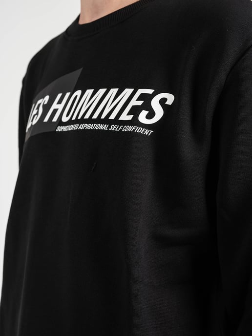 Les Hommes Sweatshirt Herren Schwarz - Image 5