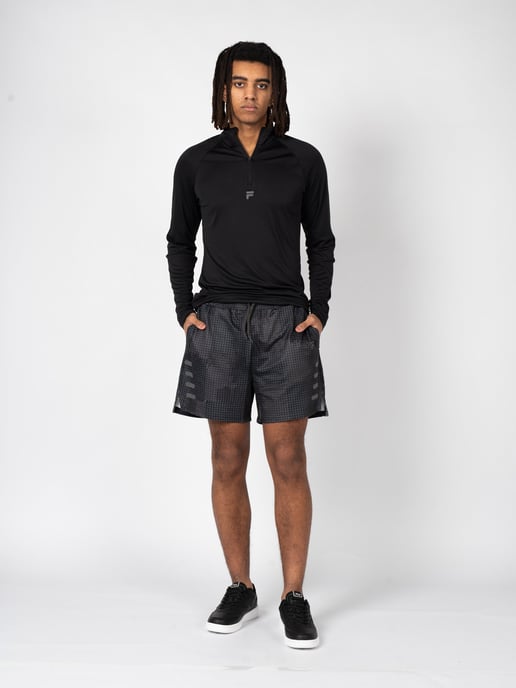 Fila Shorts Training-Rodeneck Herren schwarz - Image 2