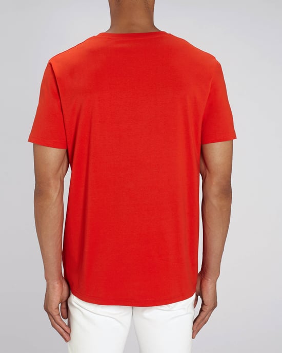 Nauli Unisex Regular Fit T-Shirt in Red
