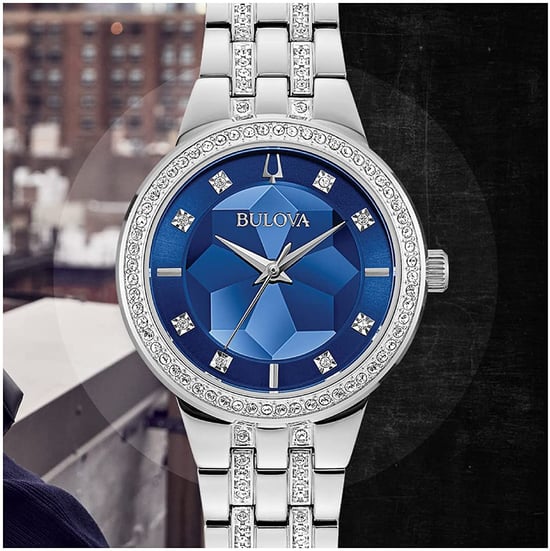 Bulova Phantom Crystal Damen Silber Uhr 96L276 - Image 4