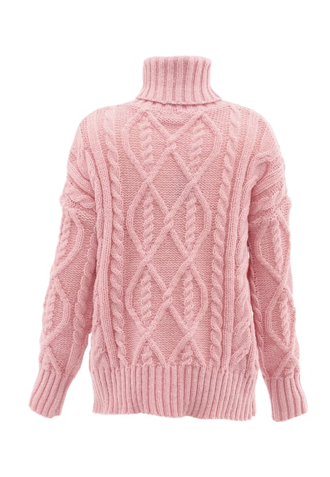 Mymo Rollkragenpullover Damen rosa - Image 2