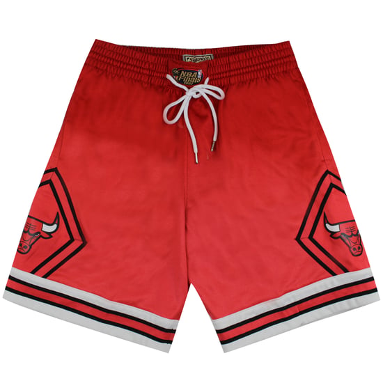 Mitchell & Ness Chicago Bulls Mens Red Shorts
