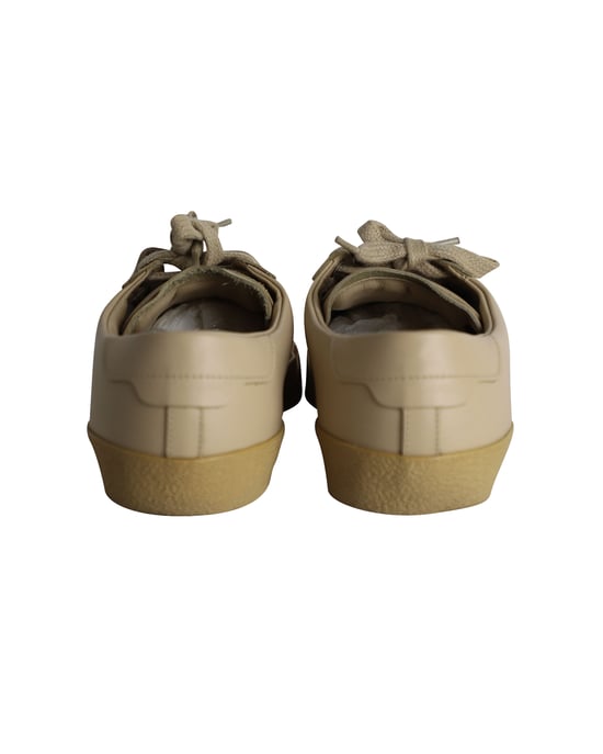 Saint Laurent SL/06 Court Classic Low-Top Sneakers aus beigem Kalbsleder - Image 4