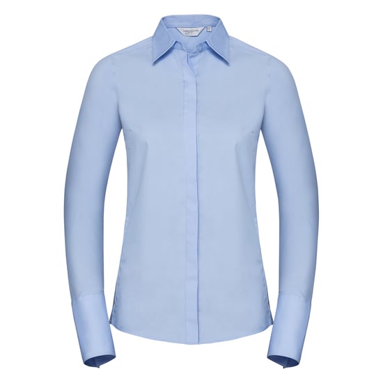 Russell Collection - "Ultimate" Hemd für Damen Langärmlig (Heiterer Himmel) - Image 1
