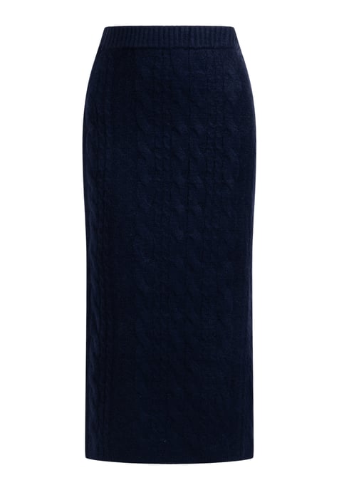 Dreimaster Strick Midirock Damen Marine - Image 1