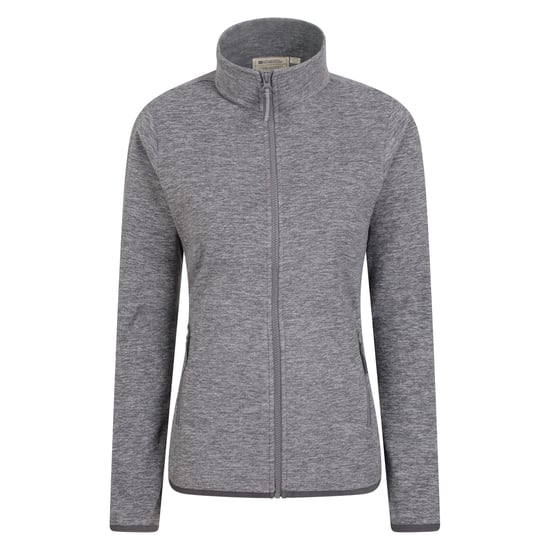 Mountain Warehouse Womens/Ladies Snowdon II Melange Full Zip Fleece Jacket (Grey)