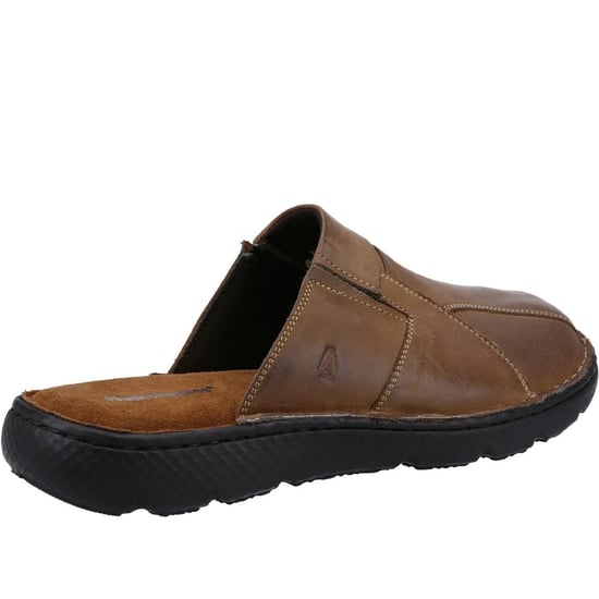 Hush Puppies Herren Carson Leder Pantoletten (Braun) - Image 4