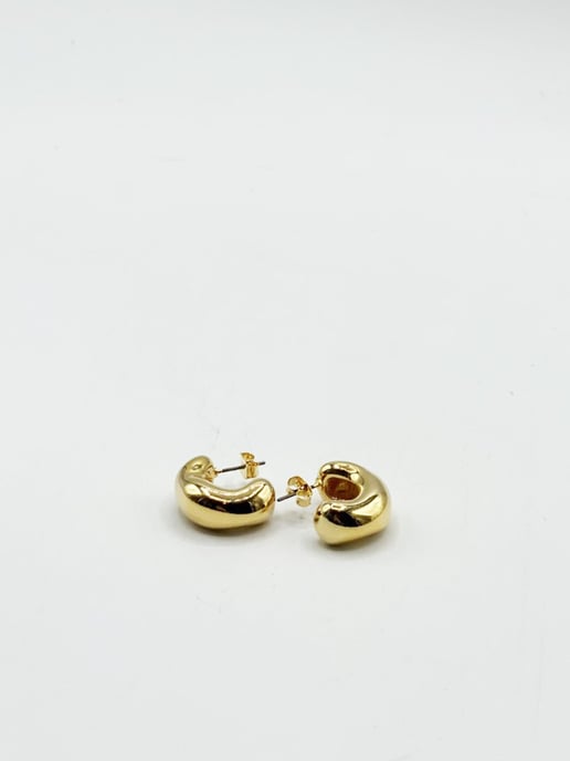 Chunky Half Hoop Earrings
