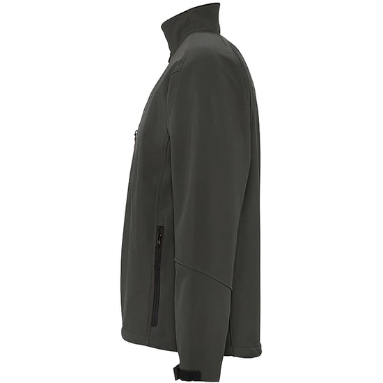 SOLS Mens Relax Soft Shell Jacket (atmungsaktiv, winddicht und wasserabweisend) (Charcoal) - Image 3