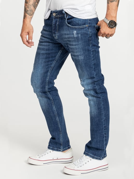 Rock Creek Jeans Blau