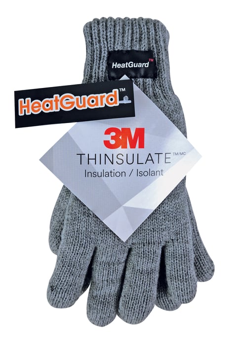 Thinsulate - Kinder-Strickhandschuhe | Jungen-Winterhandschuhe - Grau - Image 2