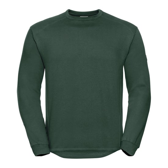 Russell - Sweatshirt Schwer für Herren/Damen Unisex (Flaschengrün) - Image 1