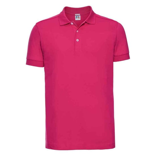 Russell - Poloshirt für Herren (Fuchsie) - Image 1
