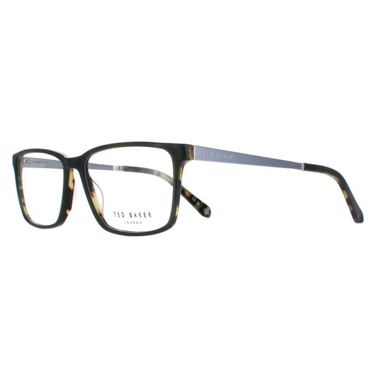 Ted Baker Rectangle Mens Brown Tortoise Glasses