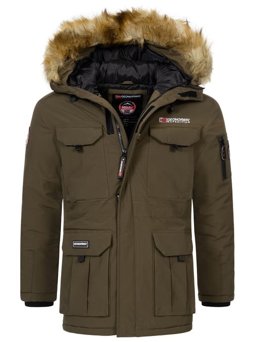 Geo Norway Winterjacke Khaki