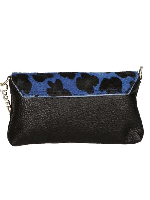 Gave Lux Clutch bag women LEOPARD BLU