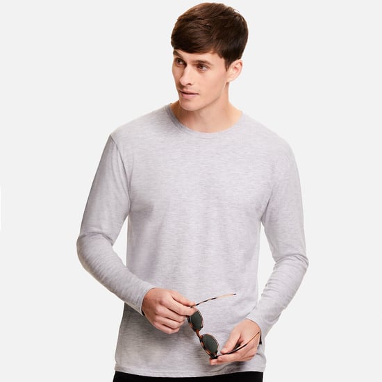 Fruit of the Loom - "Iconic 150" T-Shirt für Herren (Heide Grau) - Image 5