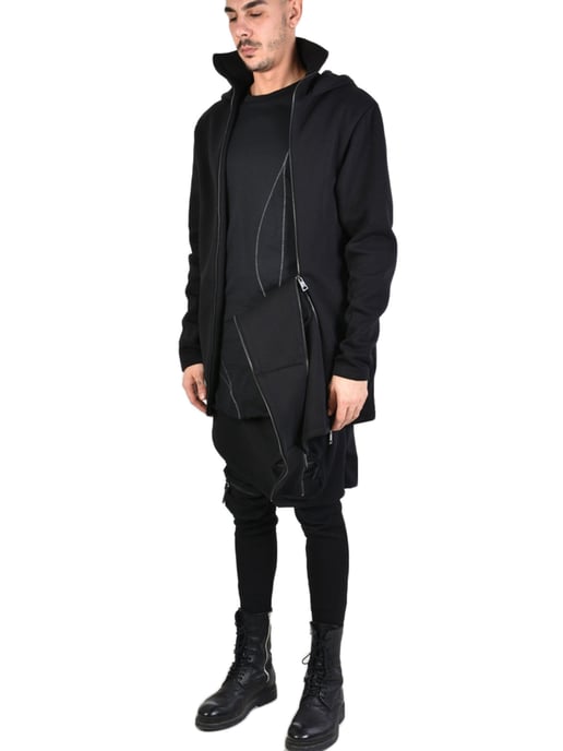 La Haine Inside Us Strickjacke Assalti Herren schwarz - Image 3