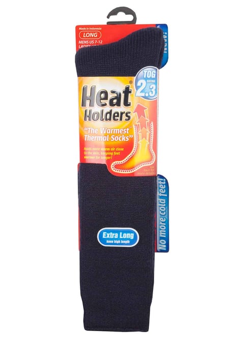 Heat Holders - Herren extra lange dicke thermische Kniestrümpfe 6-11 UK - Image 2