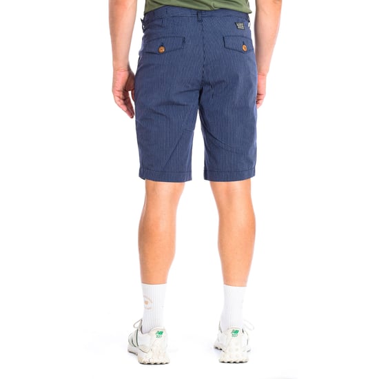 Bermuda shorts with straight cut hems and belt loops TMB006-JQ035 man