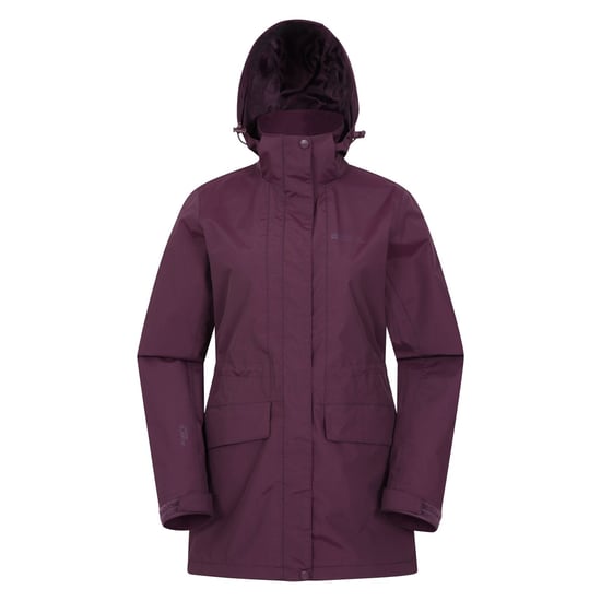 Mountain Warehouse Womens/Ladies Glacial Extreme Waterproof Jacket (Burgundy)